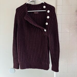 Zadig & Voltaire Coleen Deep Burgundy Sweater